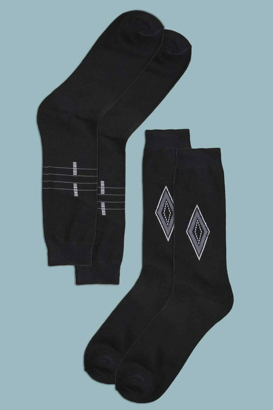 Men's Kielce Dress Socks - Pack Of 2 Pairs