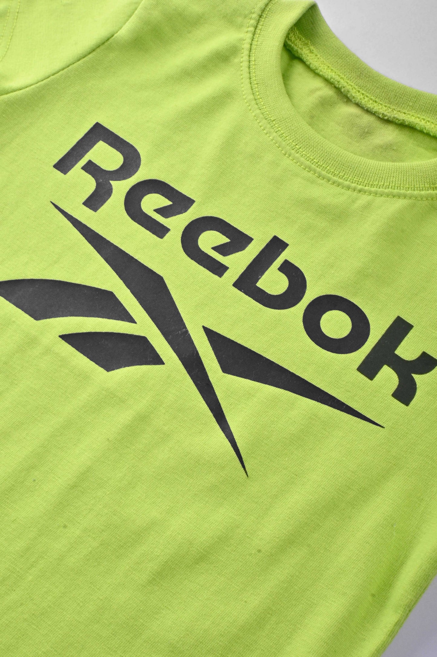 Reebok Kid's Logo Printed Short Sleeve Tee Shirt Kid's Tee Shirt HAS Apparel 
