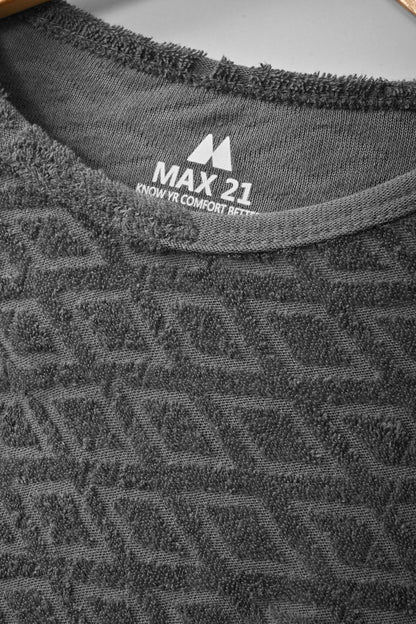 Max 21 Women's Minsk Style Short Sleeve Tee Shirt
