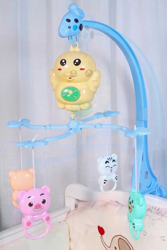 Babies' Musical Rotating Bedside Bell Rattle Toy