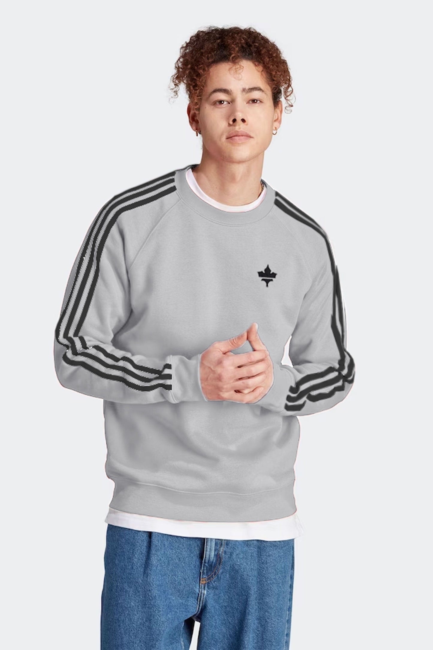 Polo Republica Men's Maple Leaf Embroidered Terry Sweat Shirt Men's Sweat Shirt Polo Republica