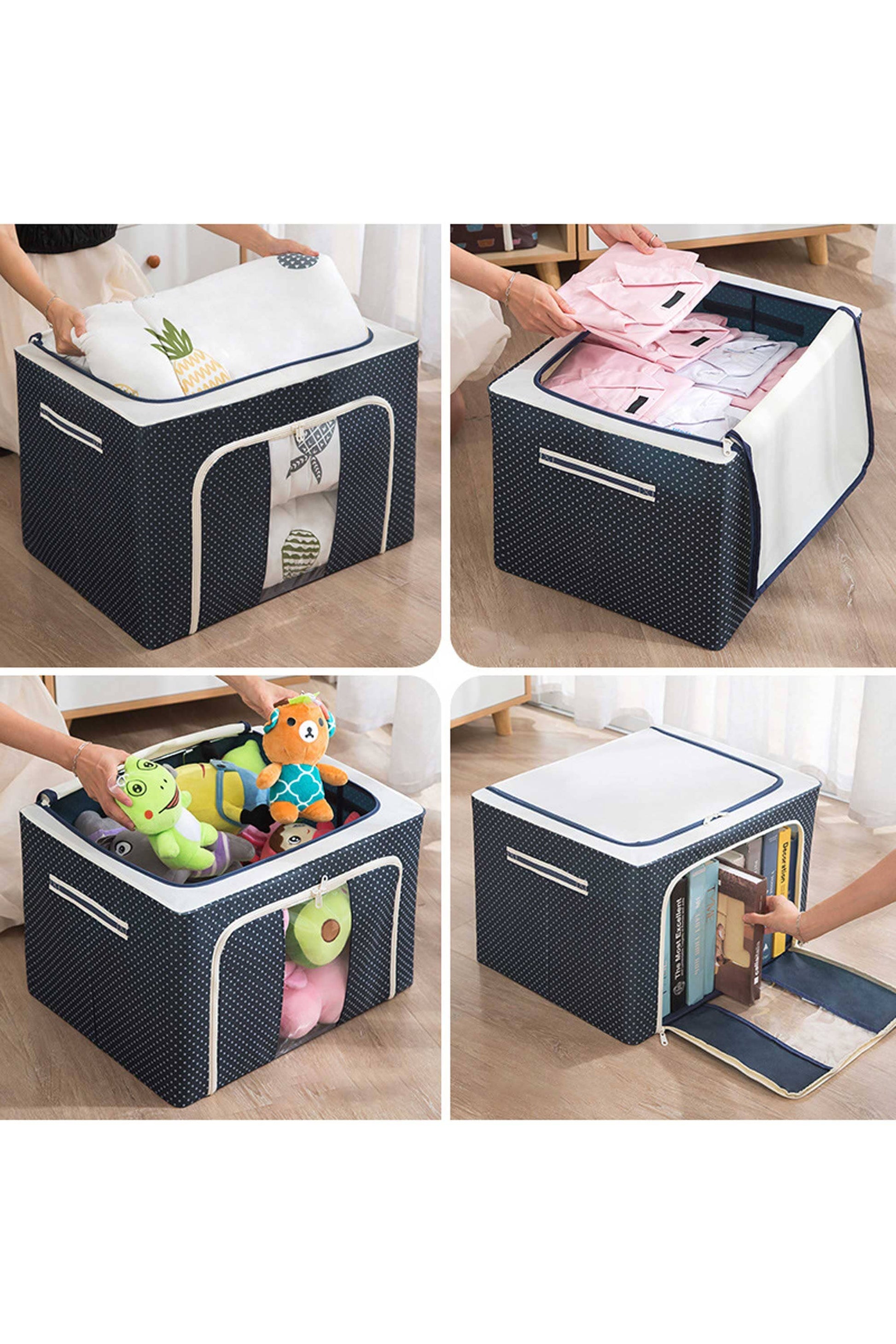 Foldable Printed Design Storage Box