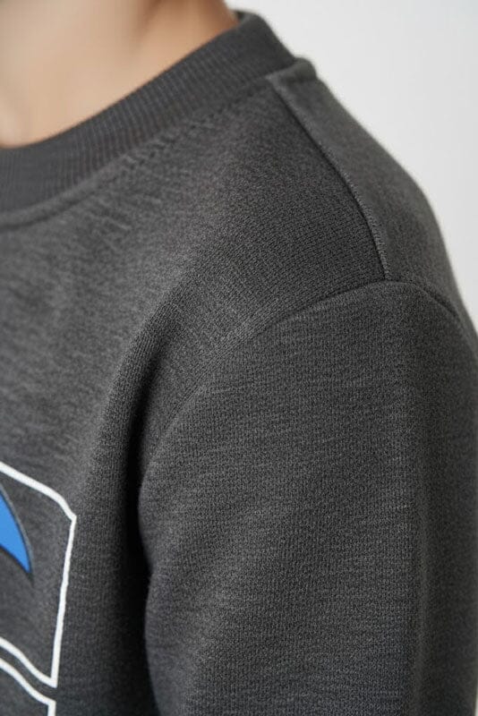 ZRA Boy's Sonic Fleece Sweatshirt