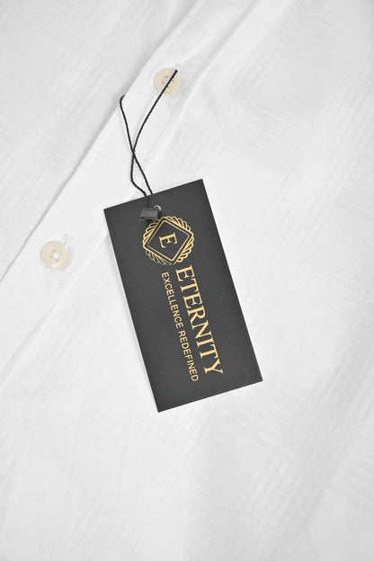 Eternity Men's Self Textured Classic Casual Shirt Men's Casual Shirt ETY 