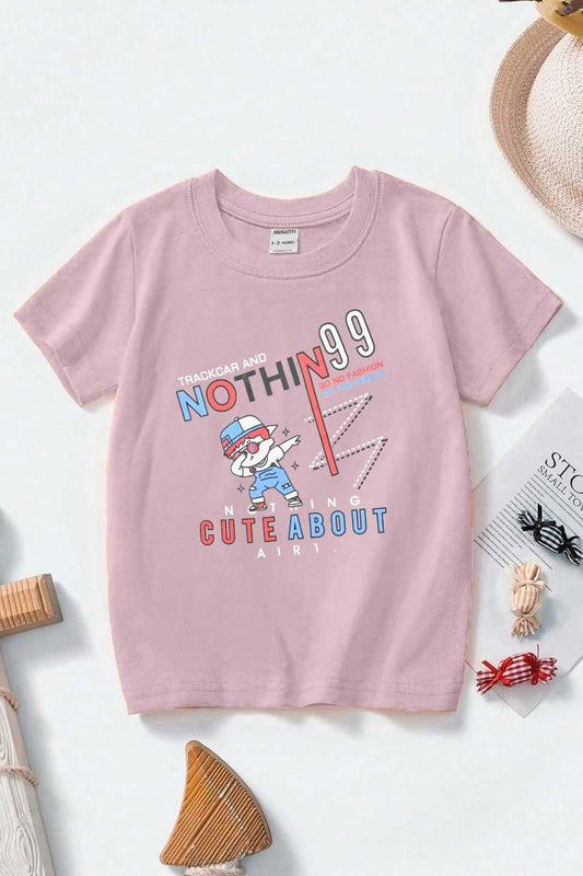 Minoti Kid's Nothing Printed Tee Shirt Boy's Tee Shirt First Choice 