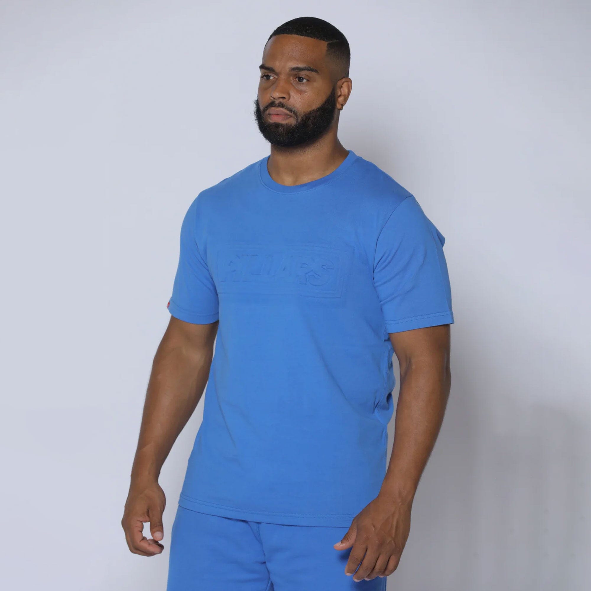 Pillars Men's Embossed Style Oversized Tee Shirt elo