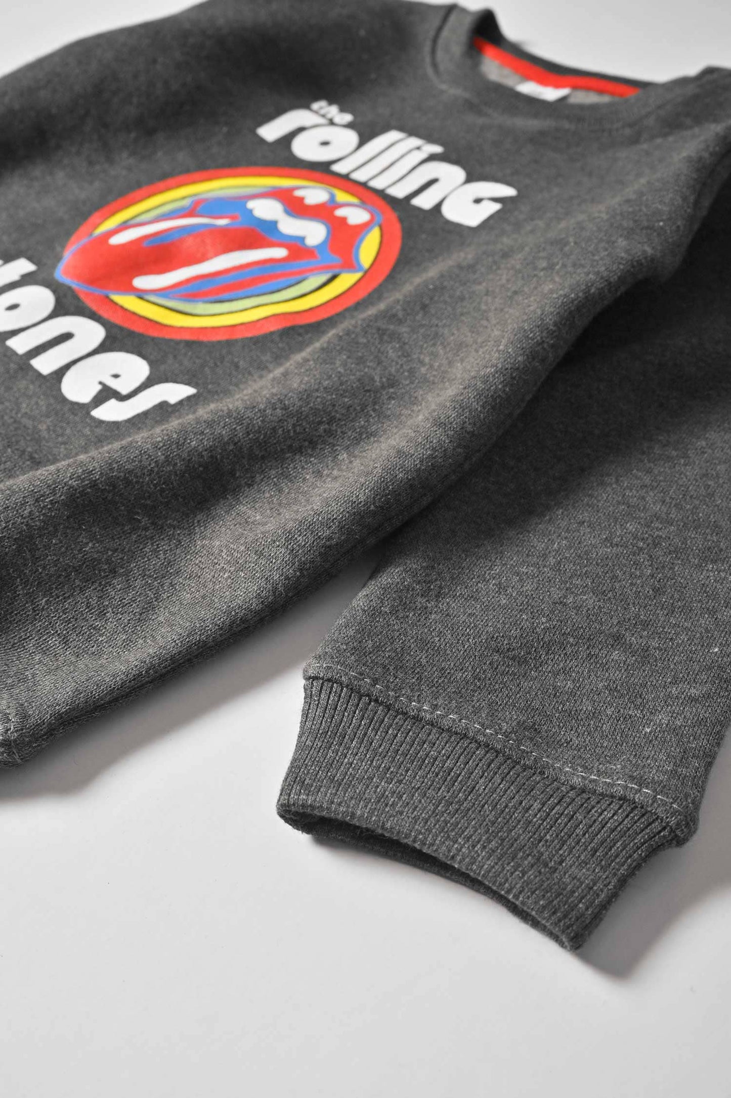 HM Kid's Rolling Stones Printed Terry Sweat Shirt Kid's Sweat Shirt SNR