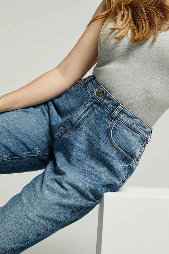 TU Mom Women's Albury Regular Fit Denim Jeans Women's Denim HAS Apparel 