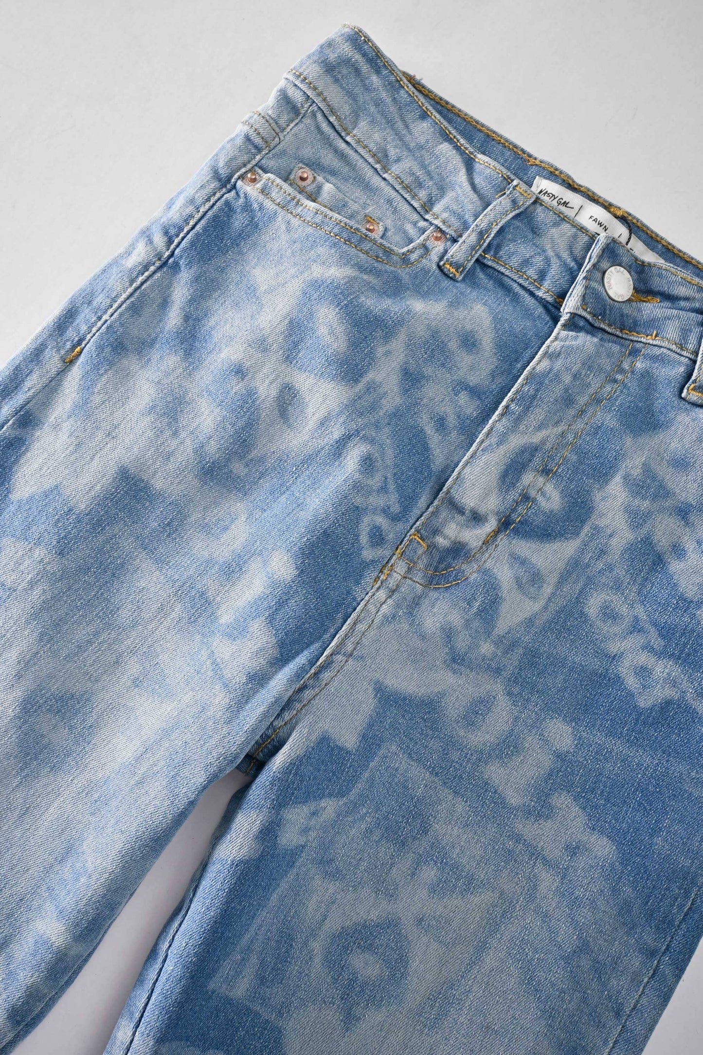 Nasty Gal Women's High Waisted Stretched Flare Denim Women's Denim HAS Apparel