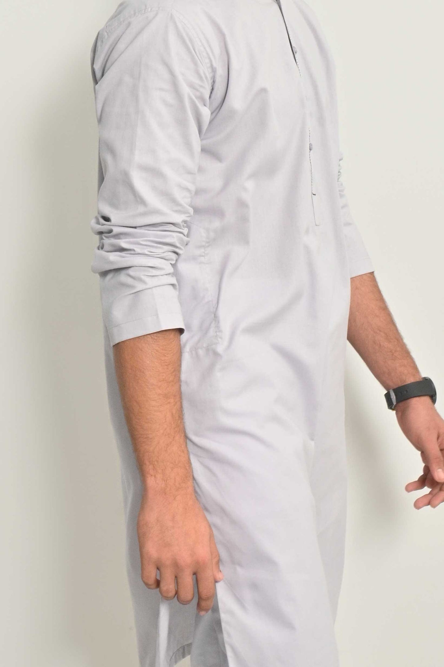 Hud Hud Men's Leuven Mandarin Collar Stitched Kurta Men's Kurta MHJ