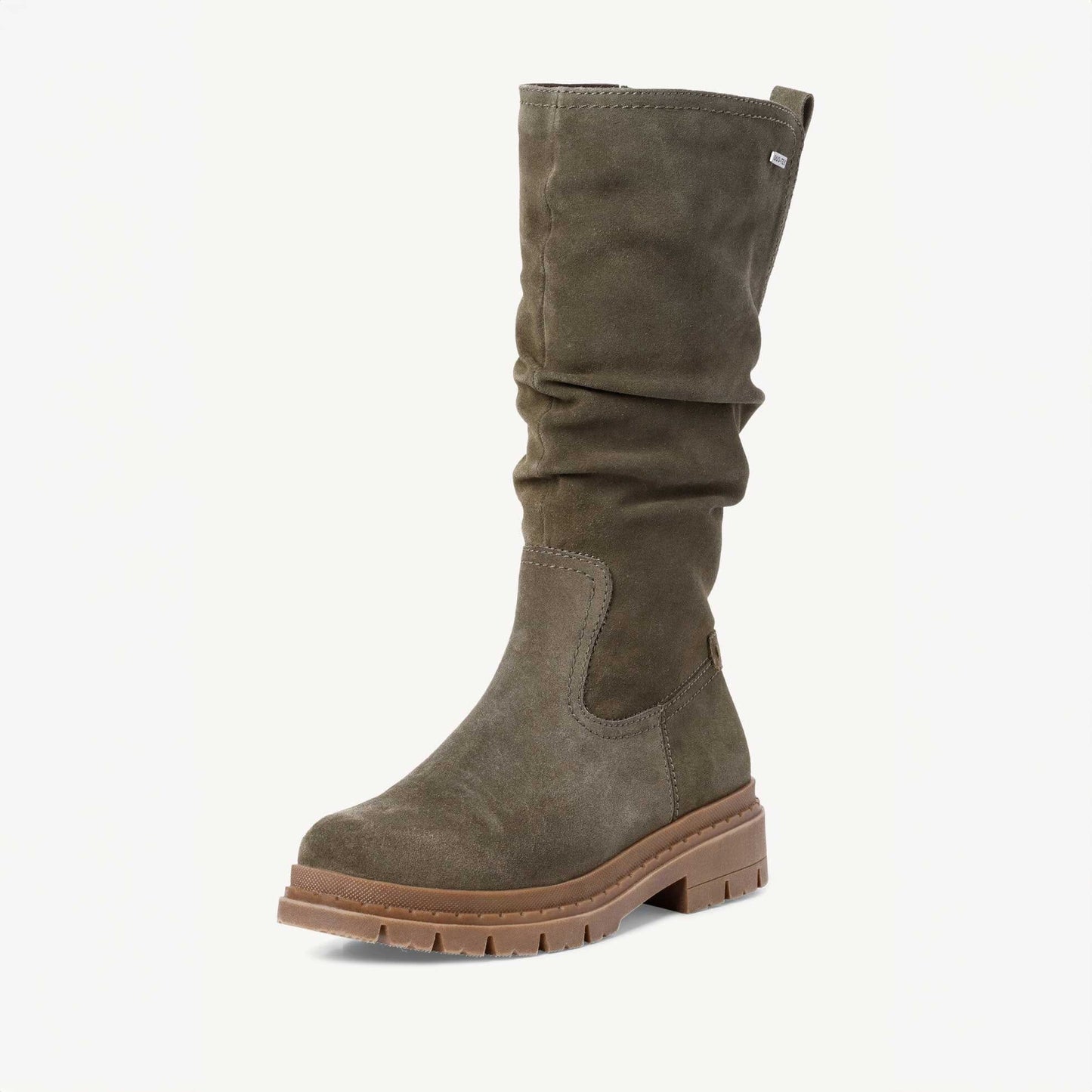 Tamaris Unisex Duotex Leather Long Boots Unisex Shoes Shafi Pvt. Limited Olive EUR 36