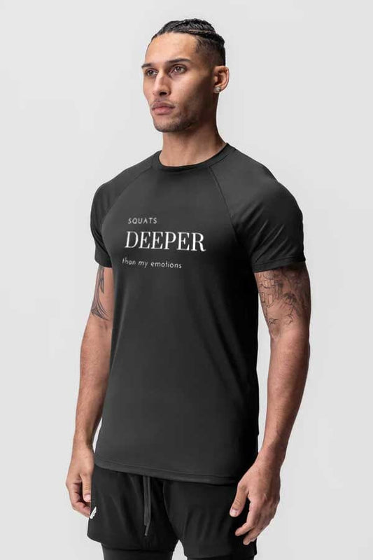 Polo Republica Men's Deeper Printed Activewear Tee Shirt