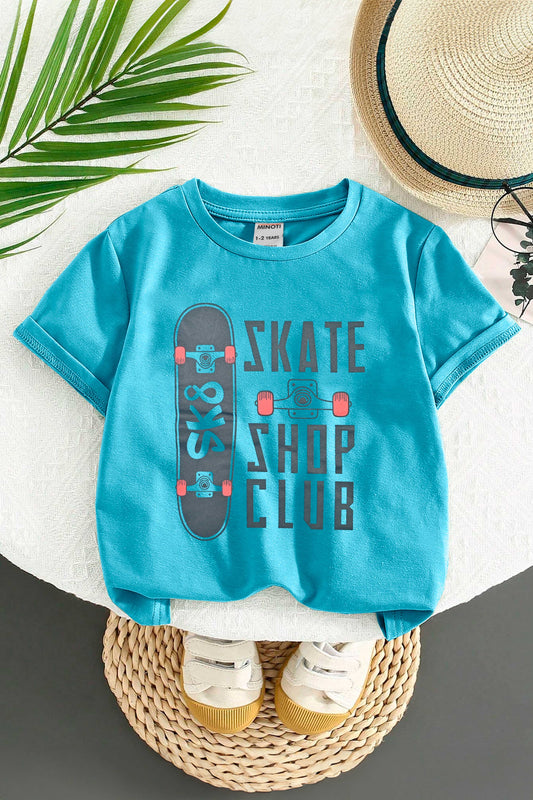Minoti Kid's Skate Shop Printed Minor Fault Tee Shirt