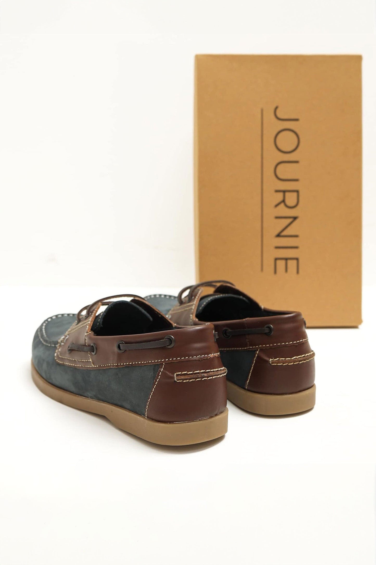 Journie Men's Comfortable Leather Boat Shoes Men's Shoes Shafi Pvt. Limited