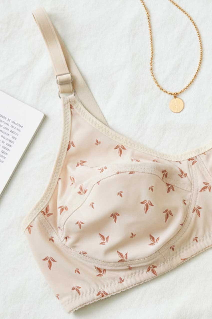 Women's Masim Leaf Stretchable Bra