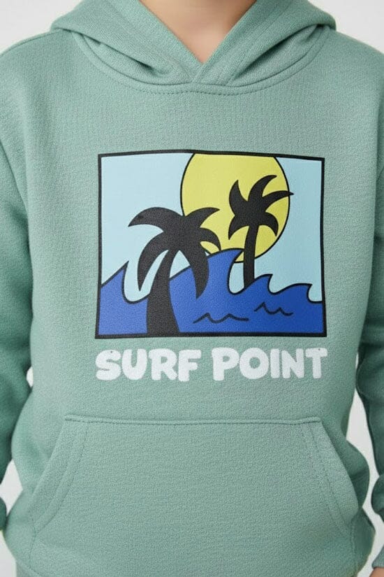 Baby Club Kid's Surf Point Pullover Hoodie