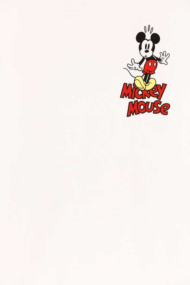 Lefties Men's Mickey Mouse Printed Short Sleeves Crew Neck Tee Shirt Men's Tee Shirt HTE