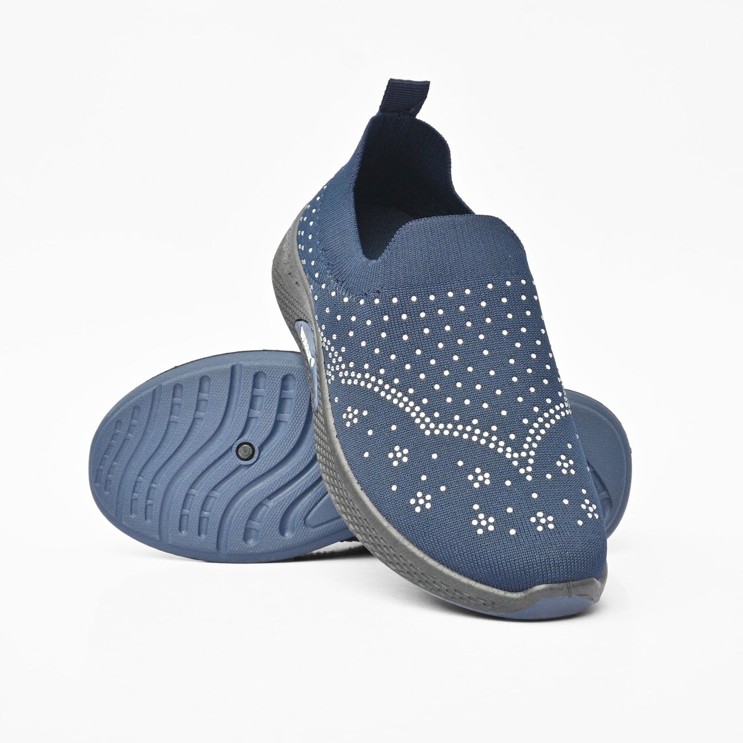 Walk Women's Embellished Design Slip On Sneakers Women's Shoes RAM Navy EUR 36