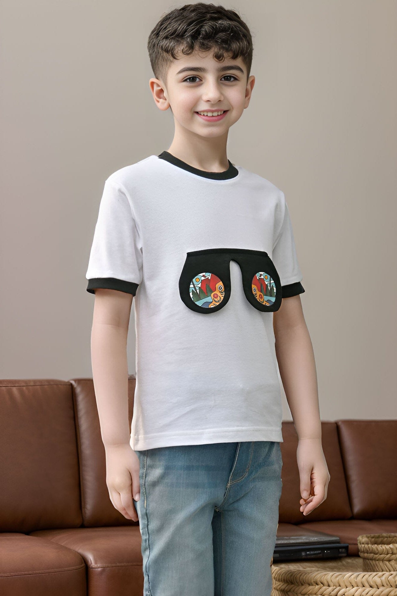 Polo Republica Kid's Harry Potter Glasses Tee Shirt Kid's Tee Shirt Polo Republica