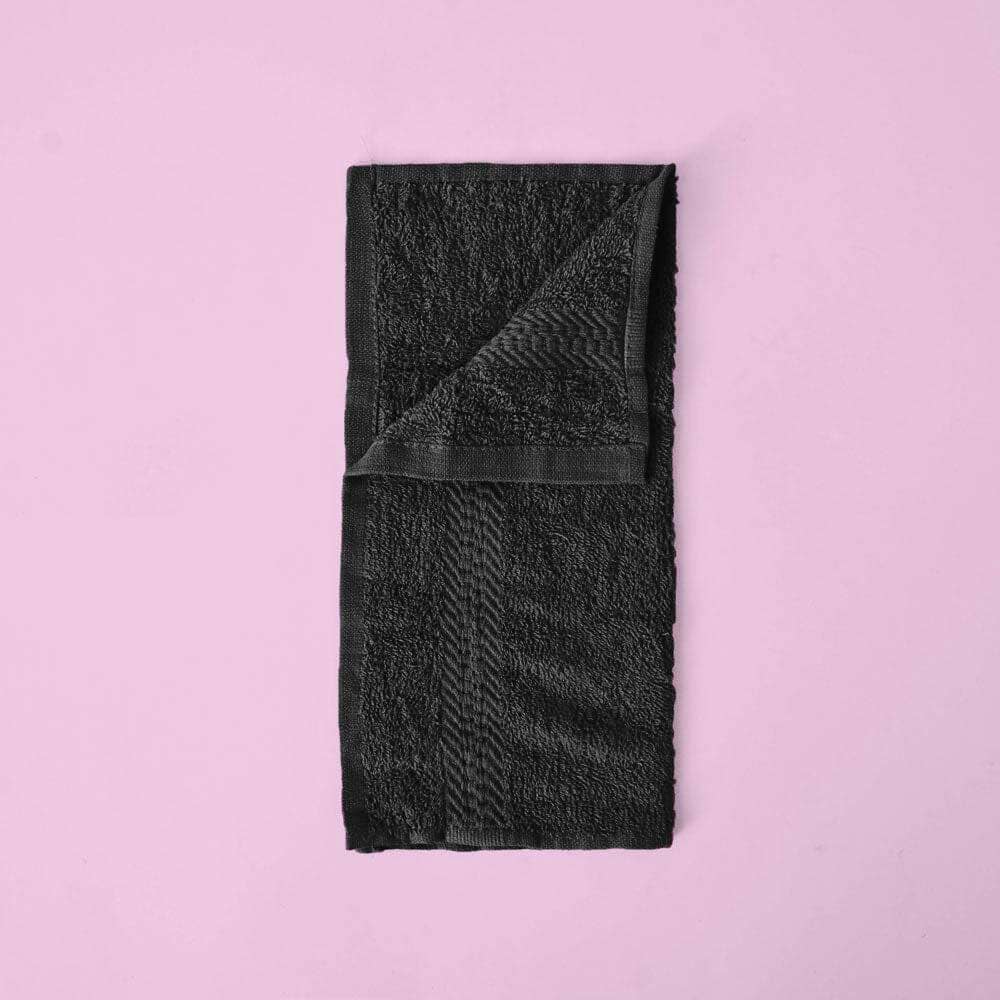 Seattle Square Shape Small Hand Towel Towel RAM Black 
