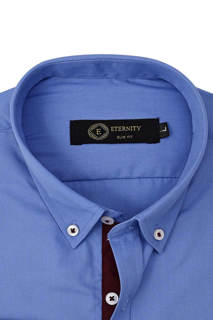 Eternity Men's Formal Button Down Dress Shirt Men's Casual Shirt ETY 