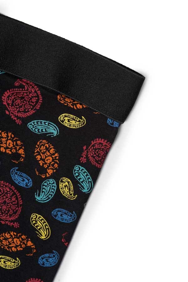 Big Sizes Men's Paisley Boxer Briefs