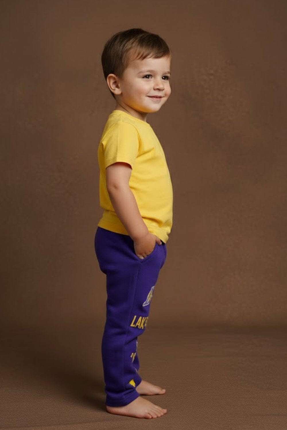 Kid's Lakers Fleece Trousers