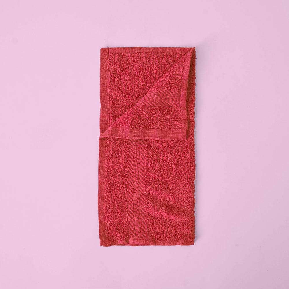 Seattle Square Shape Small Hand Towel Towel RAM Red 