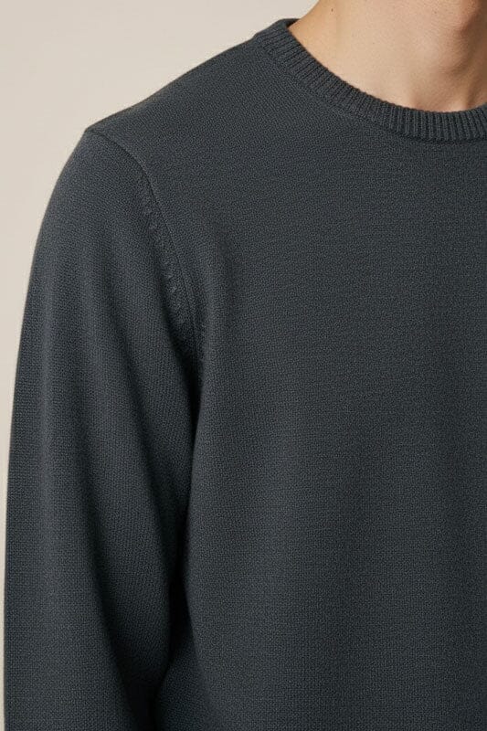 VT Men's Cotton Yarn Sweater