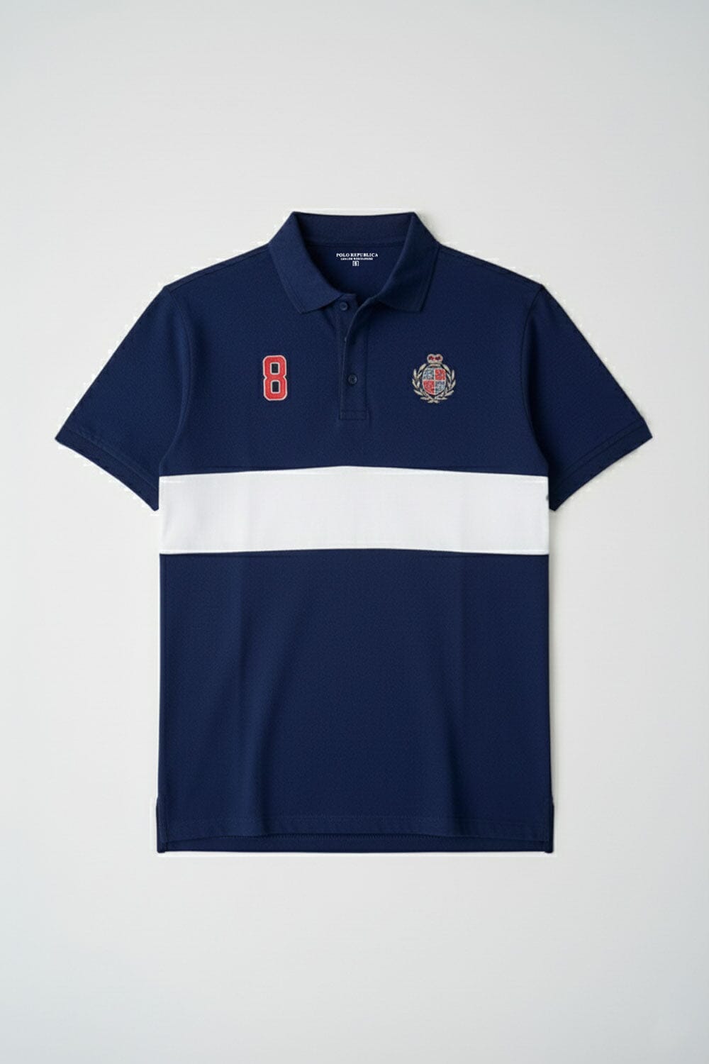 Polo Republica Men's 8 Crown Polo Shirt