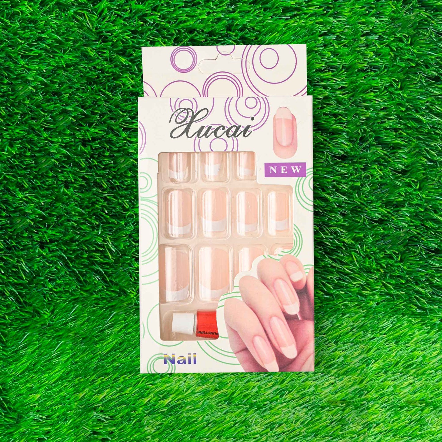 Hucai Women's Artificial Fake Nails - Pack Of 12 Health & Beauty RAM D7