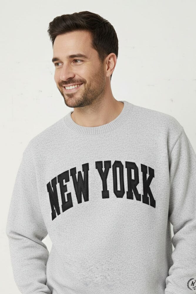 L.A.T Men's New York Minor Fault Sweat Shirt