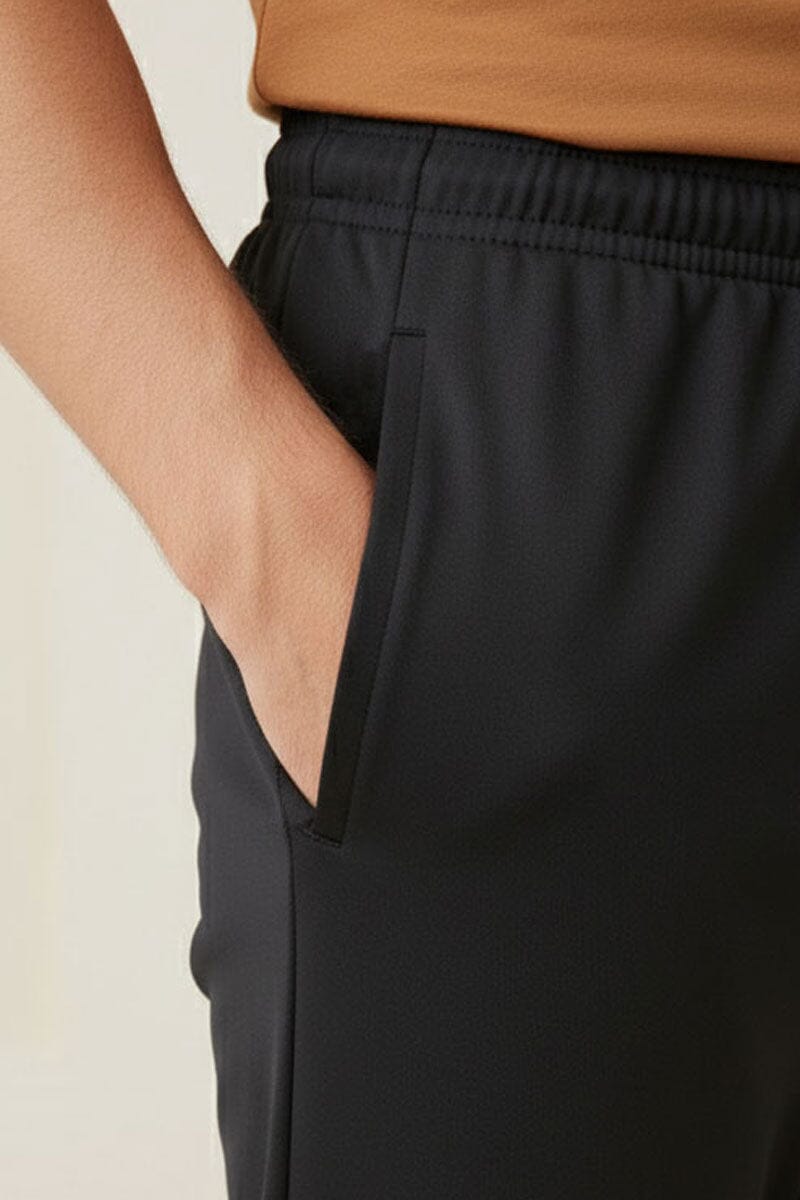 Men's Ankle Dual-Striped Activewear Trousers