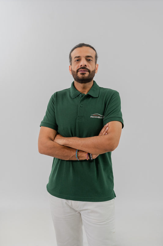 Polo Republica Men's PakWheels YZF Printed Short Sleeve Polo Shirt