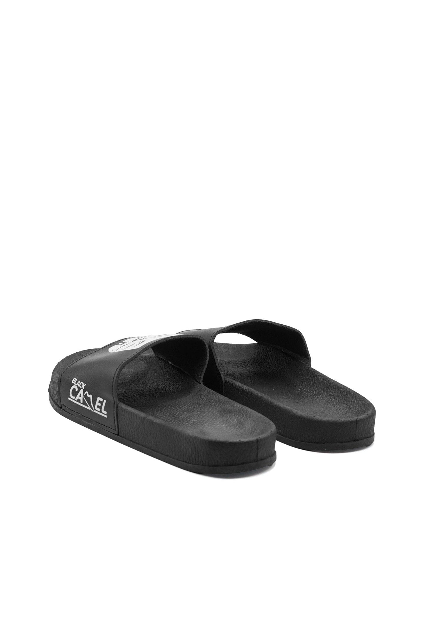 Black Camel Men's Anonymous Printed Slide Slippers Men's Shoes Hamza Traders (Sale Basis)