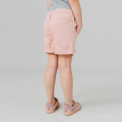 D&Co Girl's Comfortable Elasticated Denim Shorts Girl's Shorts HAS Apparel 