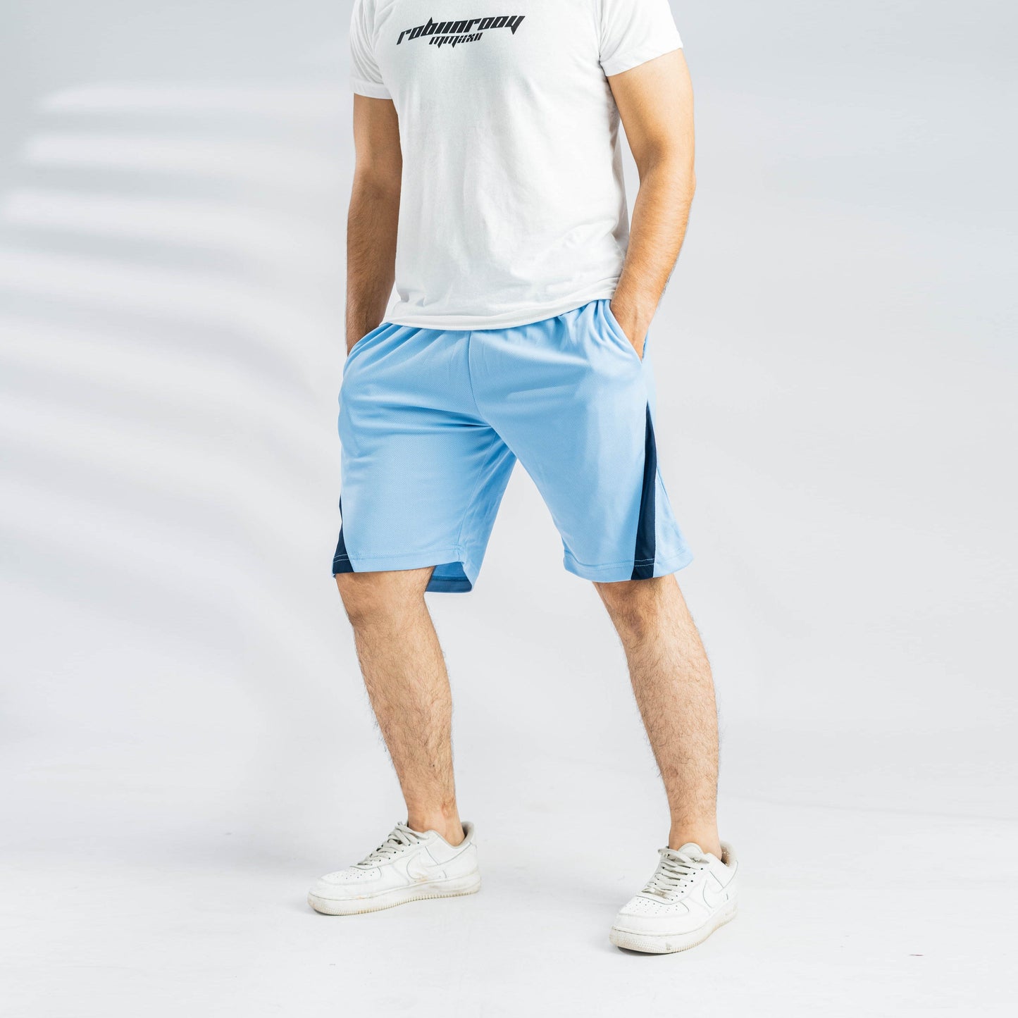 Polo Athletica Men's Activewear Shorts Men's Shorts Polo Republica Sky & Navy S 