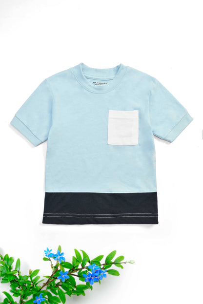 Polo Republica Kid's Contrast Pocket Panel Tee Shirt Kid's Tee Shirt Polo Republica 