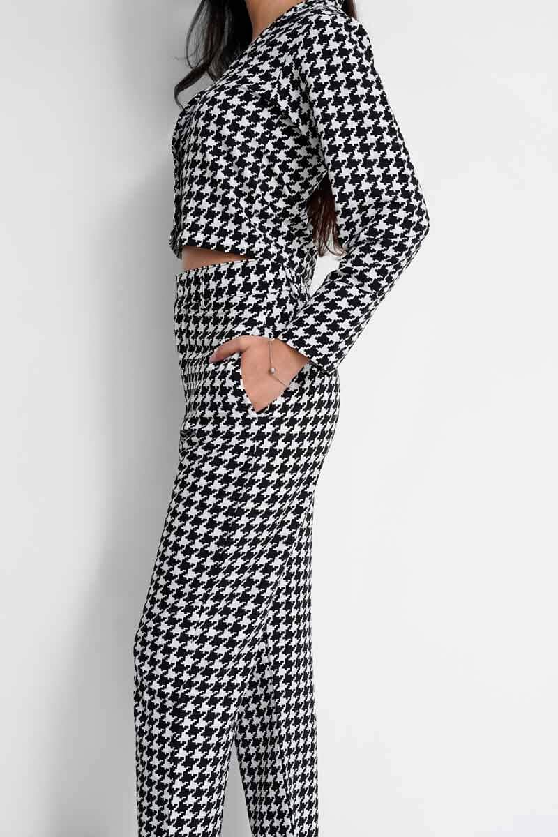 East West Women's Houndstooth Co-Ord Set