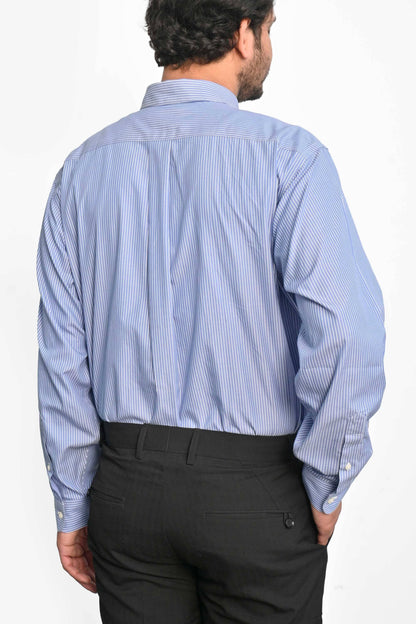 Cut Label Men's Lining Style Formal Shirt