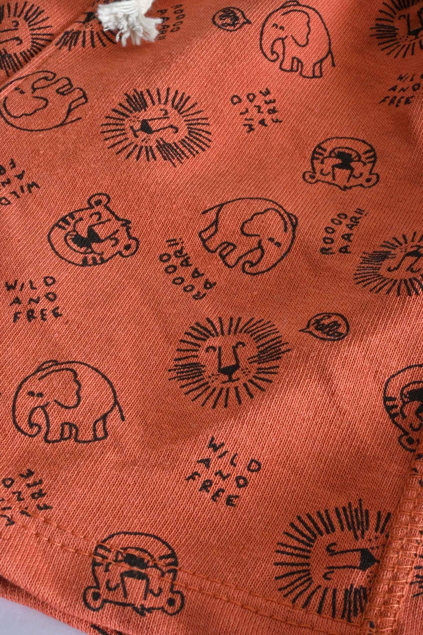 Lefties Baby Kid's Wild And Free Printed Terry Shorts Kid's Shorts SNR