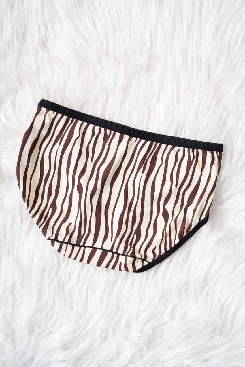 Yifangdie Women's Striped Leak Protection Panties