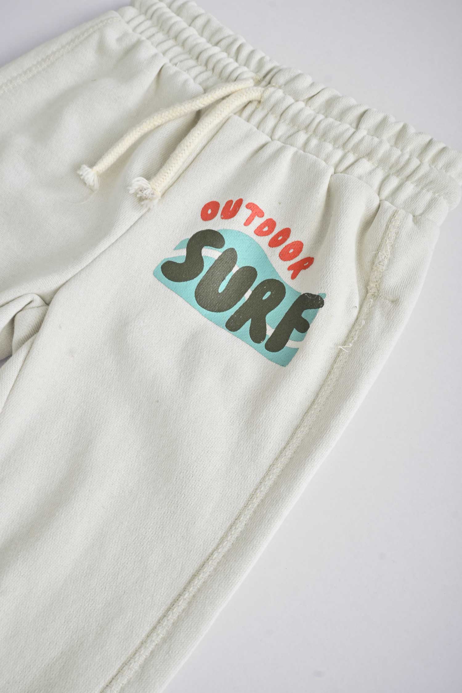 Lefties Kid's Outdoor Surf Printed Terry Jogger Pants