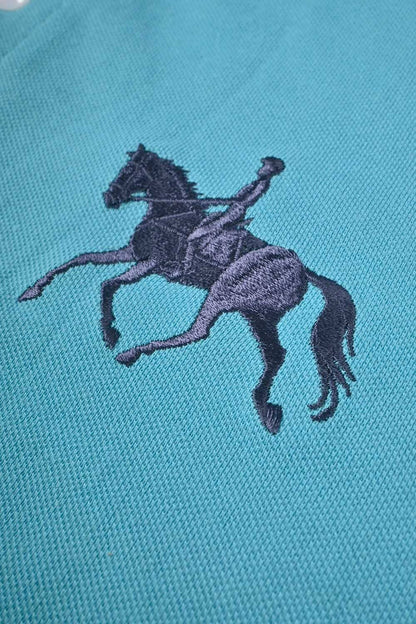 Polo Republica Men's Horse Rider & 85 Embroidered Short Sleeve Polo Shirt Men's Polo Shirt Polo Republica 