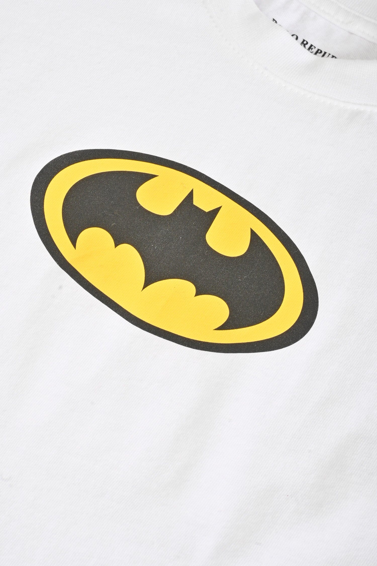Polo Republica Boy's Batman Back Printed Tee Shirt