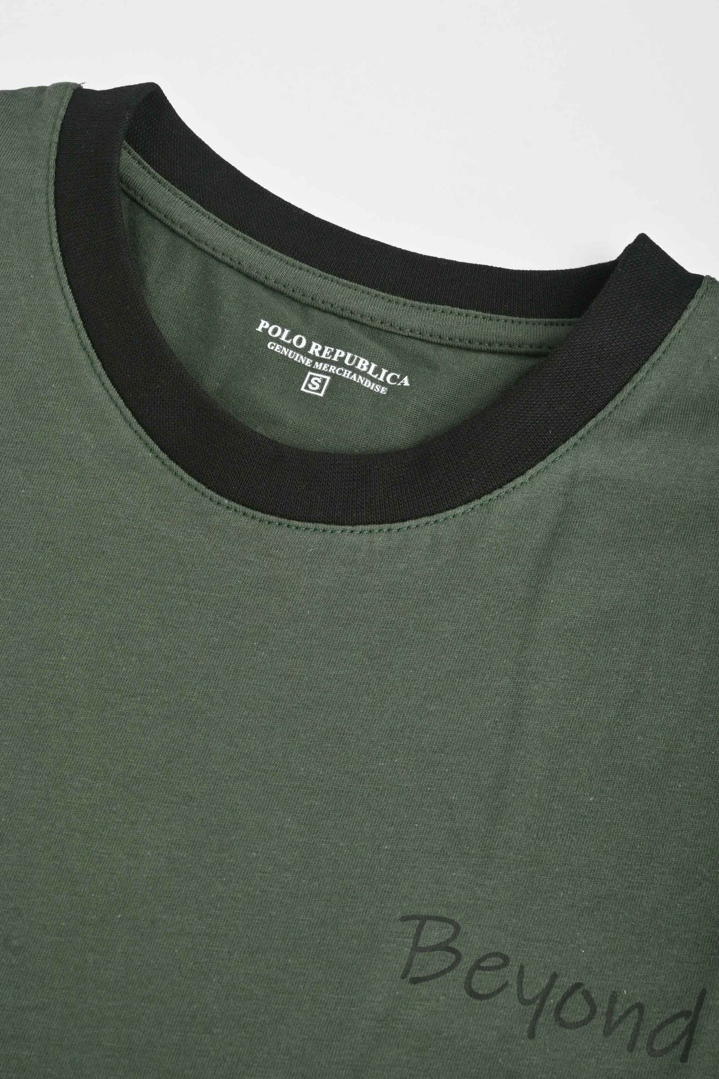 Polo Republica Beyond Circumstances Men's T-Shirt - CEO Collection Dark Green & Black