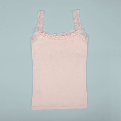 HM Serenity Breeze Cotton Blend Camisole Women's Tee Shirt HMG Light Pink M 