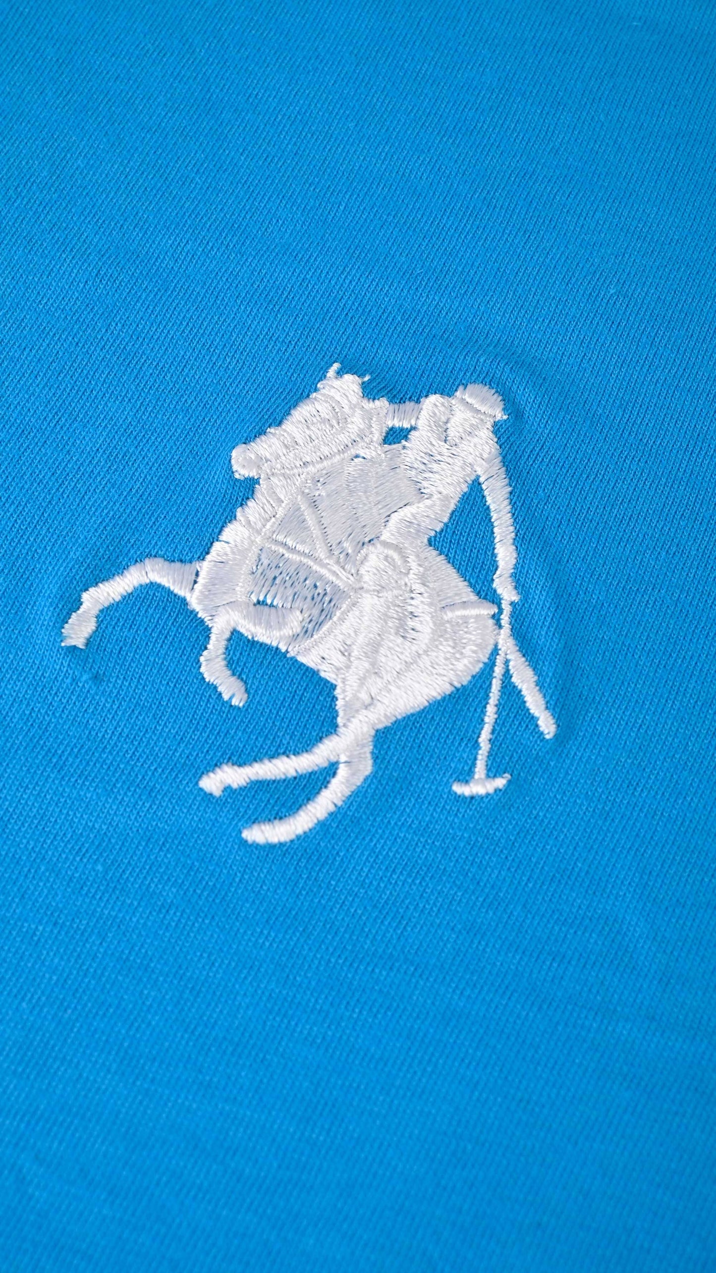 Polo Republica Men's Polo Rider & 8 Embroidered Crew Neck Tee Shirt Men's Tee Shirt Polo Republica 