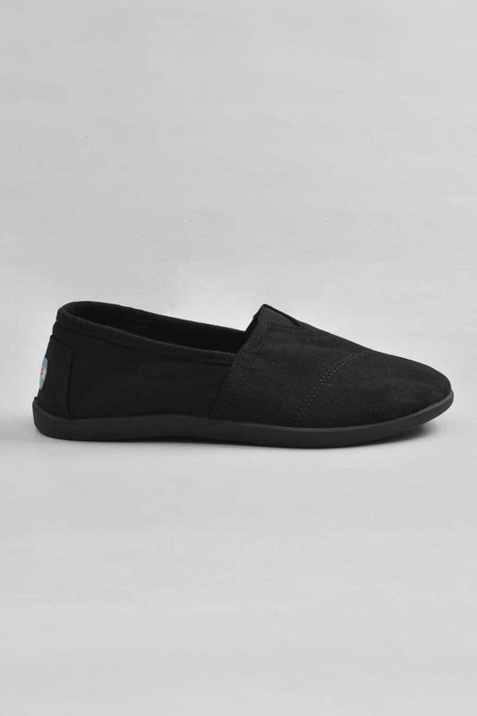 Tom's Unisex Syanno Black Canvas Shoes Unisex Shoes IST 