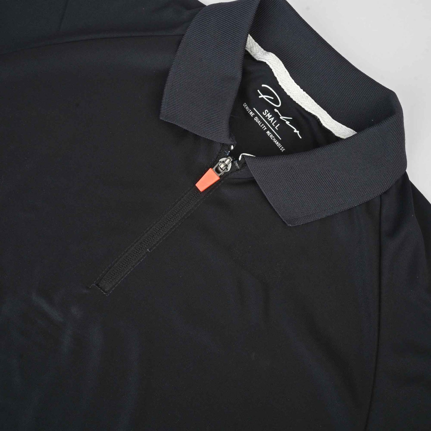 Poler Men's Quarter Zipper Arrow Printed Activewear Polo Shirt